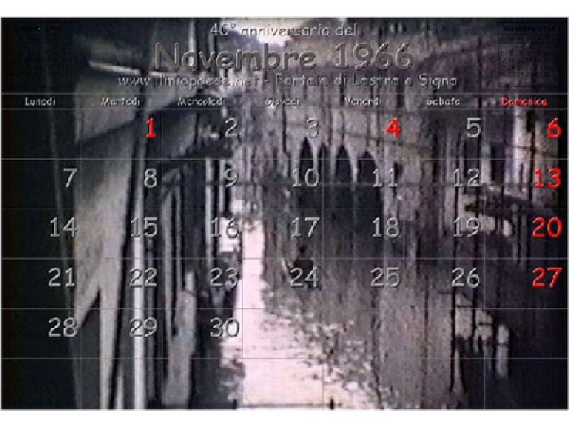 Spedale di Sant`Antonio da via dell'Airone (novembre 1966)