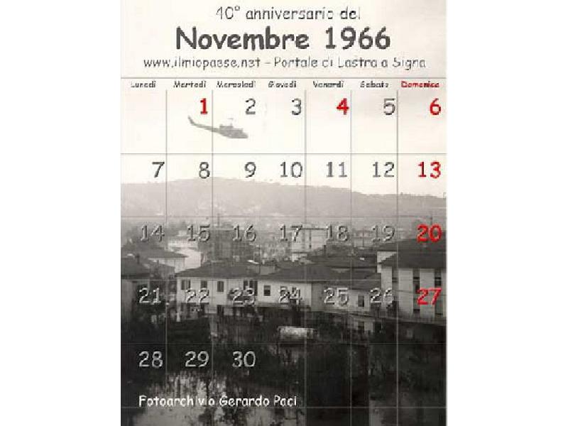 Lastra a Signa, zona Corea (novembre 1966)