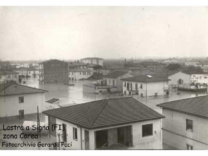 Lastra a Signa, zona Corea (novembre 1966)