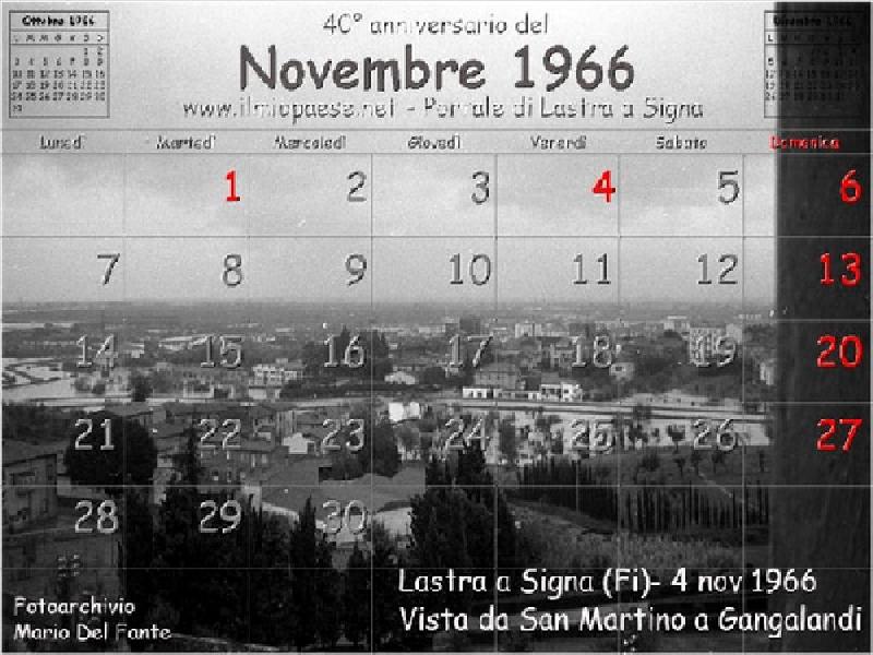 Lastra da San Martino a Gangalandi (novembre 1966)
