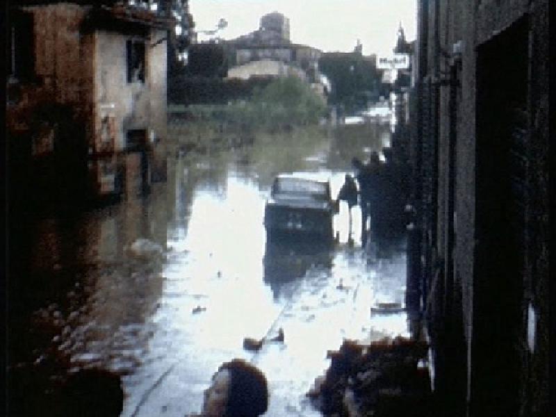 Via Livornese - Rimaggio (novembre 1966)
