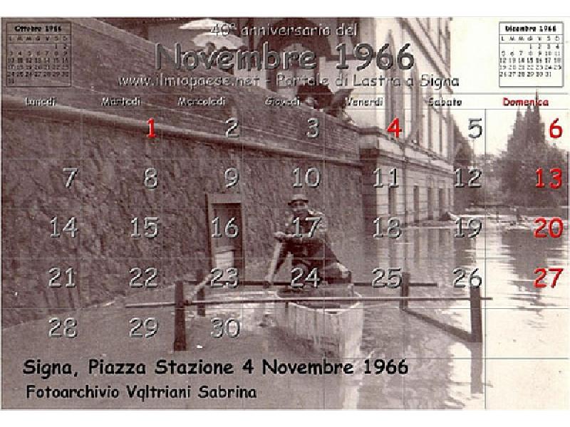 Signa Piazza Stazione (novembre 1966)