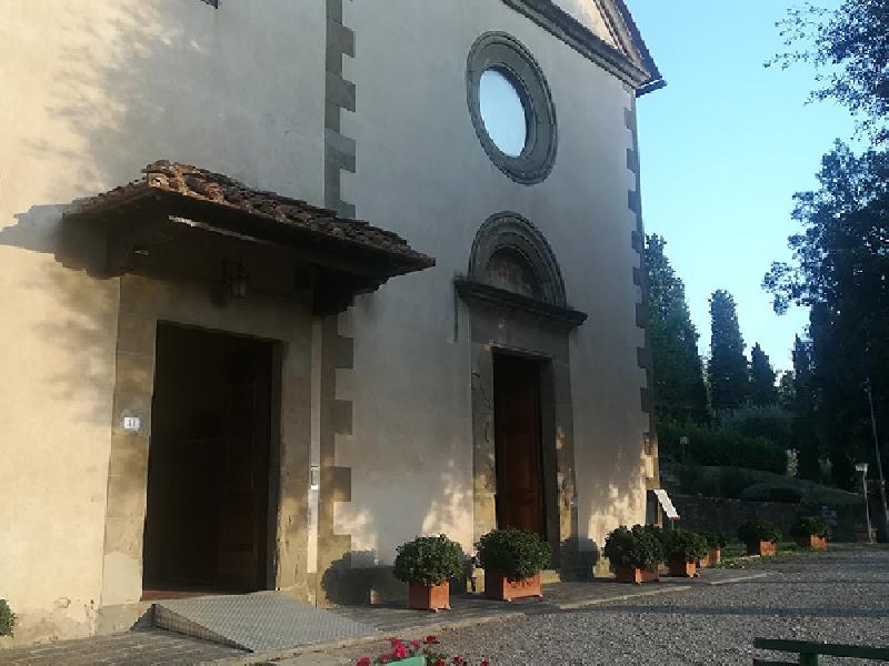 Eremo e chiesa di Lecceto in Malmantile, ingresso 2018