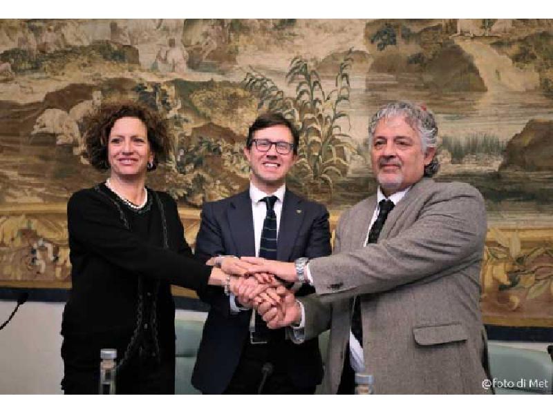 Angela Bagni, Dario Nardella e Alberto Cristianini sindaci di Lastra, Firenze e Signa 