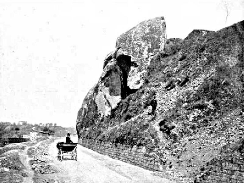Masso della Gonfolina - 1900 circa  (Lastra a Signa)