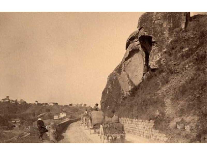 Masso Gonfolina, 1900 circa (Lastra a Signa)