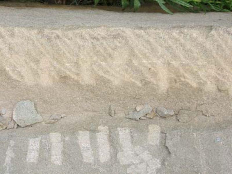 Impronte di Punciotti nella pietra
