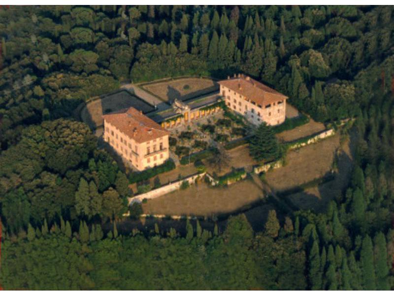 Villa Bellosguadro<br>Veduta aerea