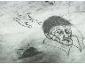 Particolare di disegni su marmo 1968-69 (imm. 2 di 45)