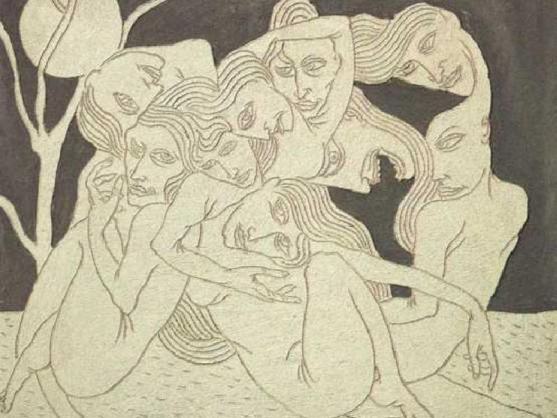Sogno 1989 Graffito cm 50x70