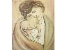 Maternita 1989 affresco su tavola cm 70x60 (imm. 28 di 45)