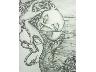 Narciso 1990 disegno a matita su gesso 50x60 (imm. 33 di 45)