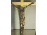 Crocifisso 1994 bronzo alt. m. 2,80 - Chiesa della Nativita Lastra a Signa (imm. 38 di 45)