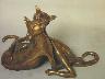 Gatti in amore 1997 Bronzo larghezza cm 70,5 (imm. 39 di 45)