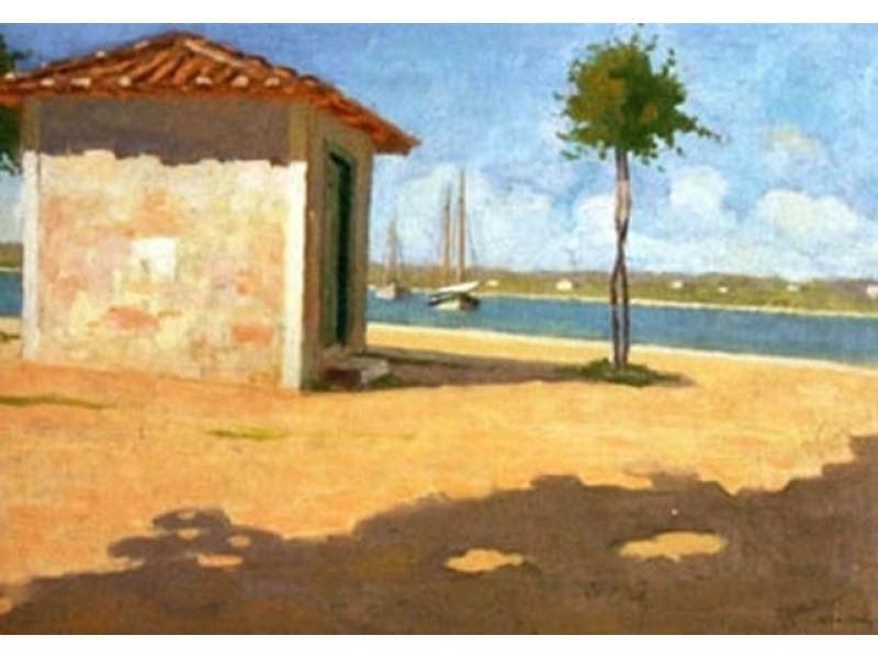1930. Marina, Umago, olio su tela, 55x36