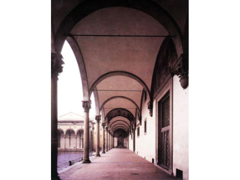 Portico spedale degli Innocenti (1419-1445) - Firenze