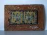 Piastrella con colombi, anni 60. Ceramica, cm. 16x31 (imm. 6 di 8)