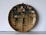 Piatto astratto, anni 70-80. Ceramica, cm. diam. 21 (imm. 6 di 16)