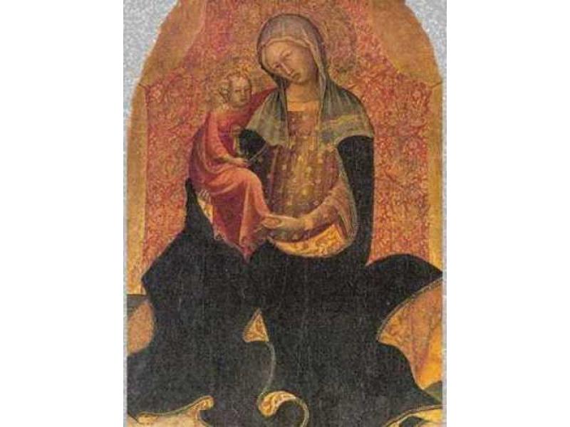 Madonna dell`Umiltà<br>L.Monaco XV sec | museo vicariale di San Martino a Gangalandi, Lastra a Signa