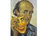 Autoritratto con maschera, 1952. Olio su tela, cm 49x37 (imm. 1 di 25)