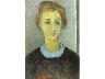 La ragazza di Signa, 1950. Olio su cartone, cm. 44,5x31 (imm. 5 di 25)