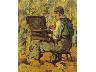 Pittore sul -motivo-, 1945. Olio su cartone,cm. 35x26 (imm. 8 di 25)