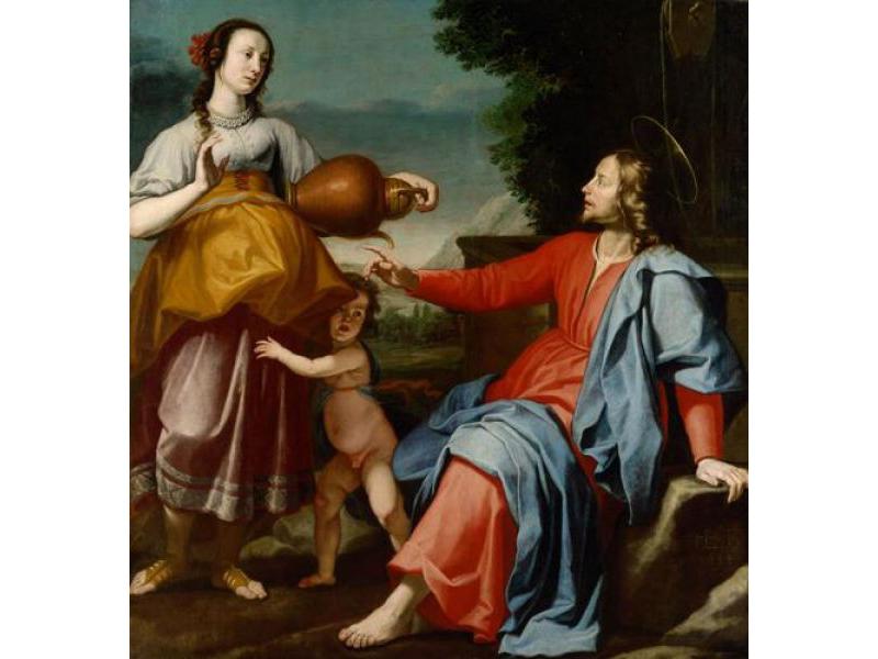 Lorenzo Lippi (1606-1665), Cristo e la Samaritana, Vienna