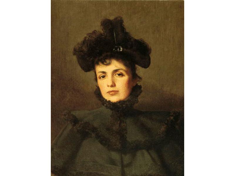 Ritratto della moglie (1889)| Vittorio Corcos