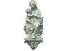 Madonna col Bambino, mezzotondo in gesso patinato, cm. 49 (imm. 17 di 17)