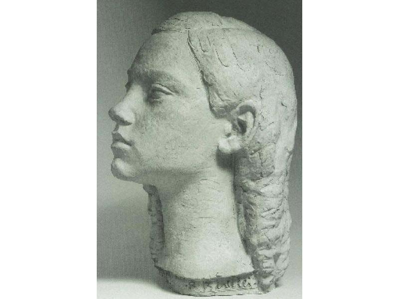 Gabriellina,1964 c., terracotta cm. 25