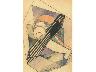 Aereo + fascio littorio, 1933,<br> tecnica mista su carta, mm. 215x152 (imm. 16 di 17)