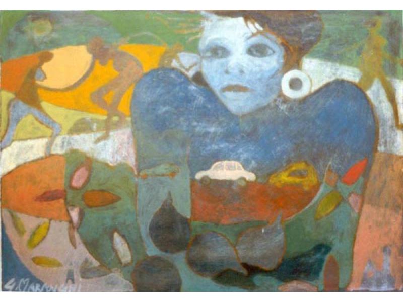 Olio su cartone cm. 60x80 - 1988