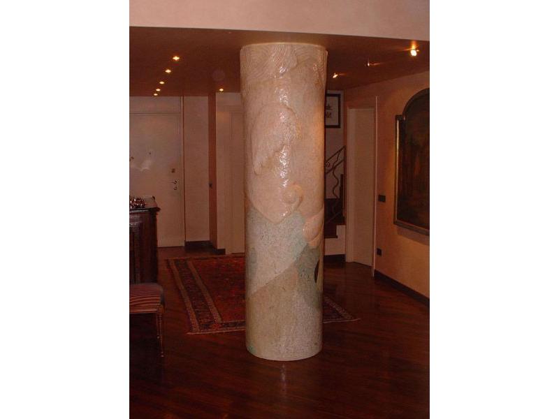 Luce - colonna, h.cm240 diametro cm70