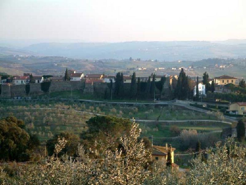 La mura da La Racchetta<br>(Gennaio 2003)