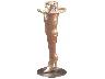 Born in U.S.A. - terracotta, legno, vetro - h.cm80 (imm. 9 di 9)