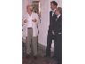 2003 matera da sx Maranghi, il critico Maurizio Vanni, il curatore della mostra Emanuele Coretti (imm. 26 di 27)