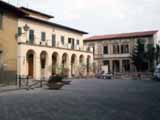 Piazza del Comune e via Alighieri di Lastra a Signa