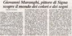 IL CORRIERE DI FIRENZE per Excelsior 10 XI 2001
