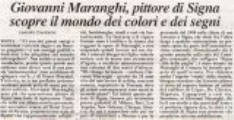 IL CORRIERE DI FIRENZE per Excelsior 10 XI 2001