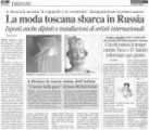 IL CORRIERE DI FIRENZE per M'ARS  Museum Mosca  01 III 05