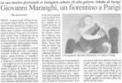 IL CORRIERE DI FIRENZE per Parigi 09 I 03