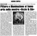 LA NAZIONE per Uccio e Giò 24 X -2004