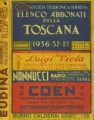 Copertina dell'elenco telefonico anno 1936/37