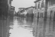 Lastra a a Signa, via 24 Maggio e Porta Fiorentima 5 novembre 1966