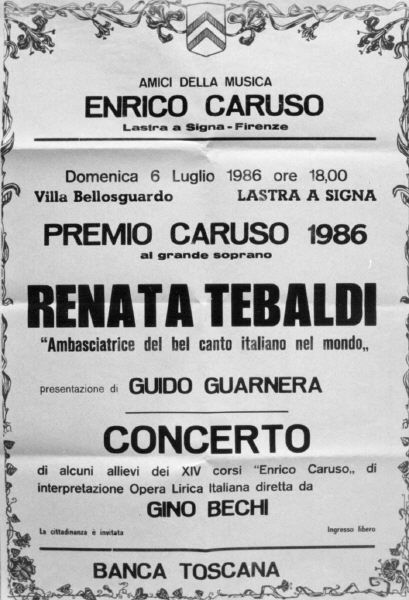 Premico Caruso 1986 a Renata Tebaldi