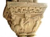 S. Martino dona il mantello, partic.
Abbazia di S.Pierre de Moissac - <br> Tarn e Garonne
Midi - Pirenei ( F )