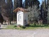 Marliano, tabernacolo esterno chiesa SS Maria e Lorenzo. Lastra a Signa 2005