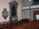 Santo Stefano a Calcinaia<br>Pulpito (sec.XVI) ed altare Madonna del Rosario  | Lastra a Signa, foto 2006
