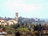 Panorama da via Diaz (2004) | chiesa di San Martino a Gangalandi, Lastra a Signa