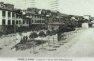 Ponte a Signa. Lungarno e Parco della Rimembranza 1920